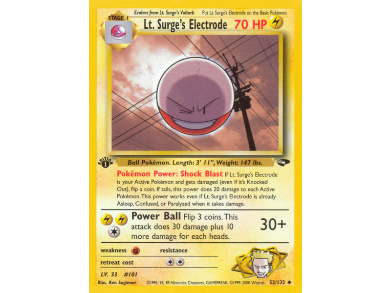 Lt. Surge's Electrode