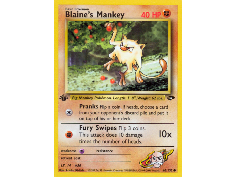 Blaine's Mankey