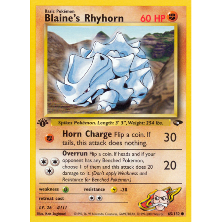 Blaine's Rhyhorn
