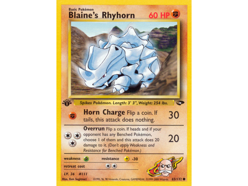 Blaine's Rhyhorn