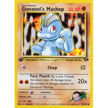 Giovanni's Machop