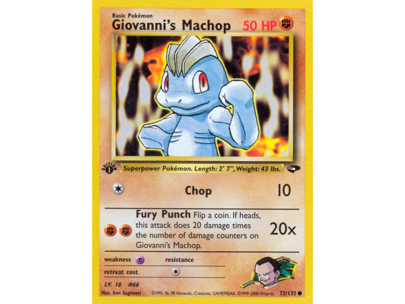 Giovanni's Machop