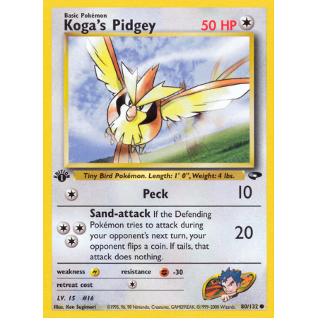 Koga's Pidgey