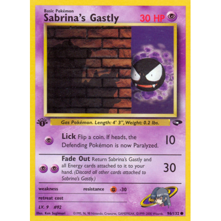 Sabrina's Gastly