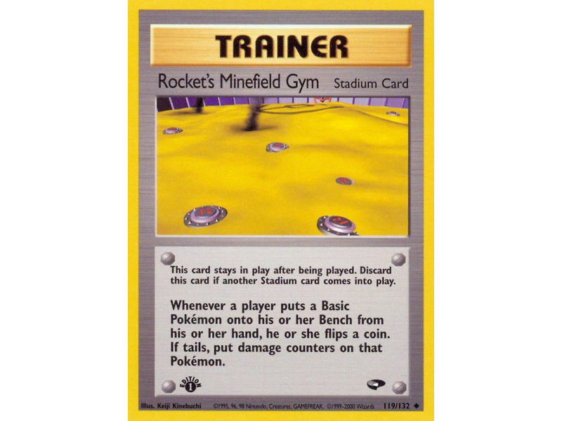 Rocket's Minefield Gym
