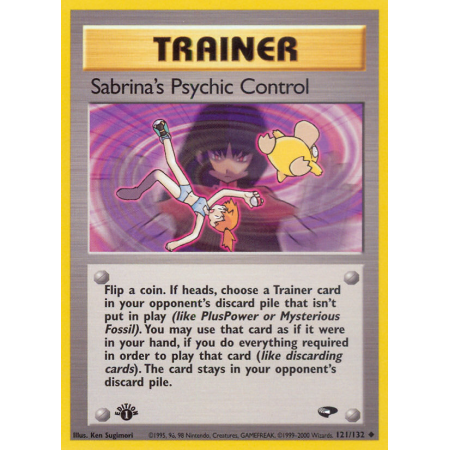 Sabrina's Psychic Control