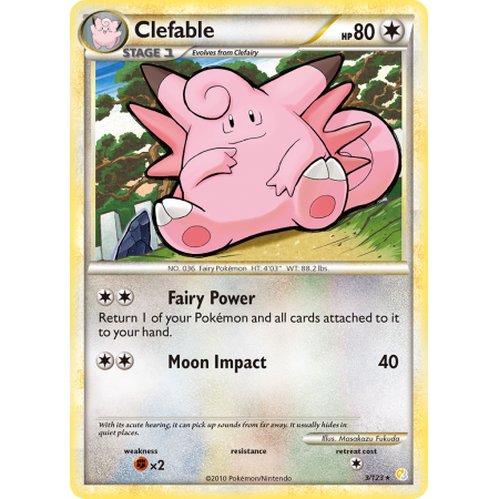 Clefable (Reverse Holo)