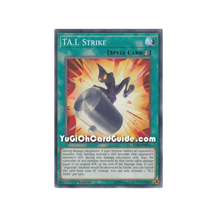 TA.I. Strike (Common) – Ignition Assault | Carta YUGIOH en México