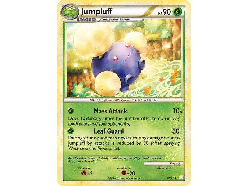 Jumpluff (Reverse Holo)