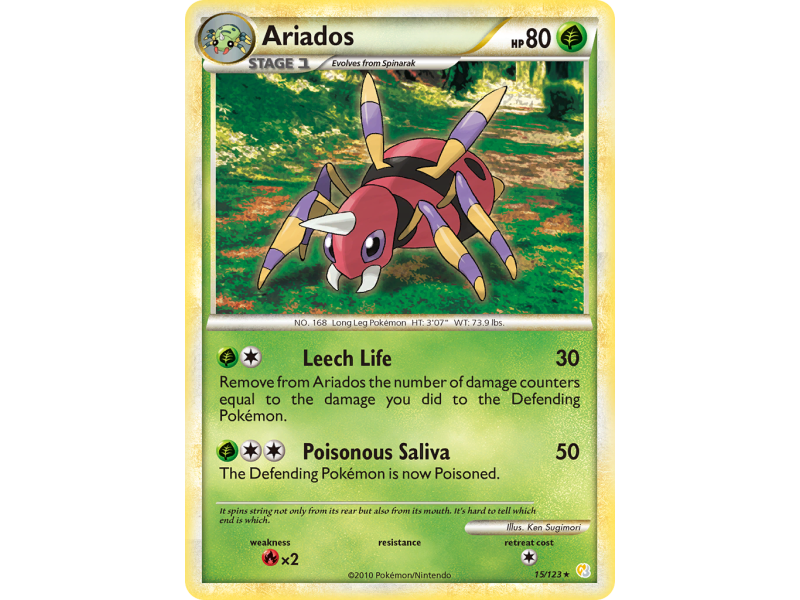 Ariados (Reverse Holo)