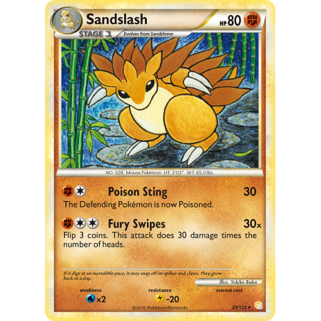 Sandslash (Reverse Holo)