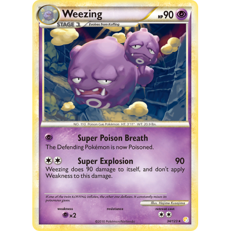 Weezing (Reverse Holo)