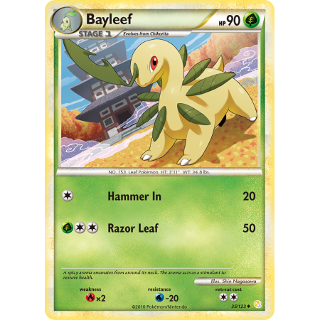 Bayleef (Reverse Holo)