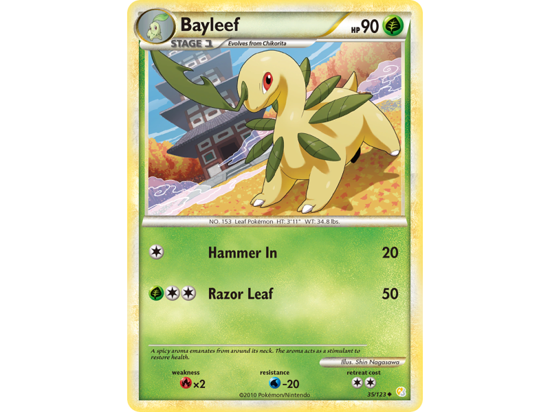 Bayleef (Reverse Holo)