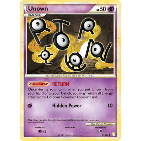 Unown (Reverse Holo)