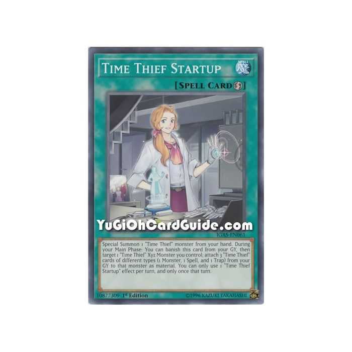 Time Thief Startup (Common) – Ignition Assault | Carta YUGIOH en México