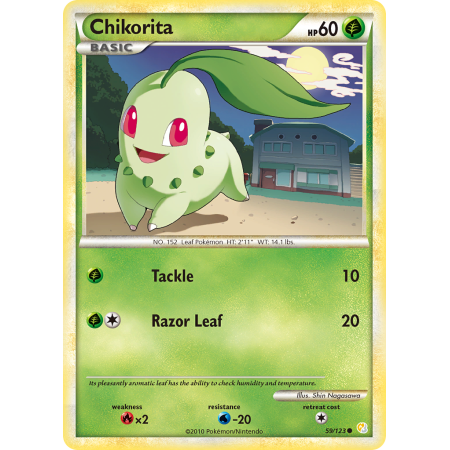 Chikorita (Reverse Holo)