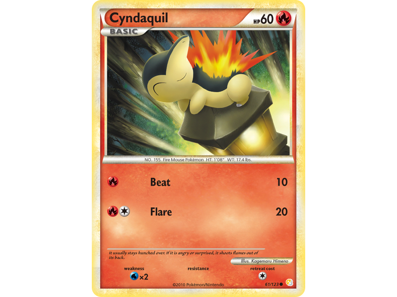 Cyndaquil (Reverse Holo)