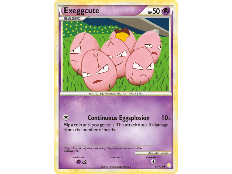 Exeggcute (Reverse Holo)