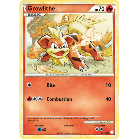 Growlithe (Reverse Holo)