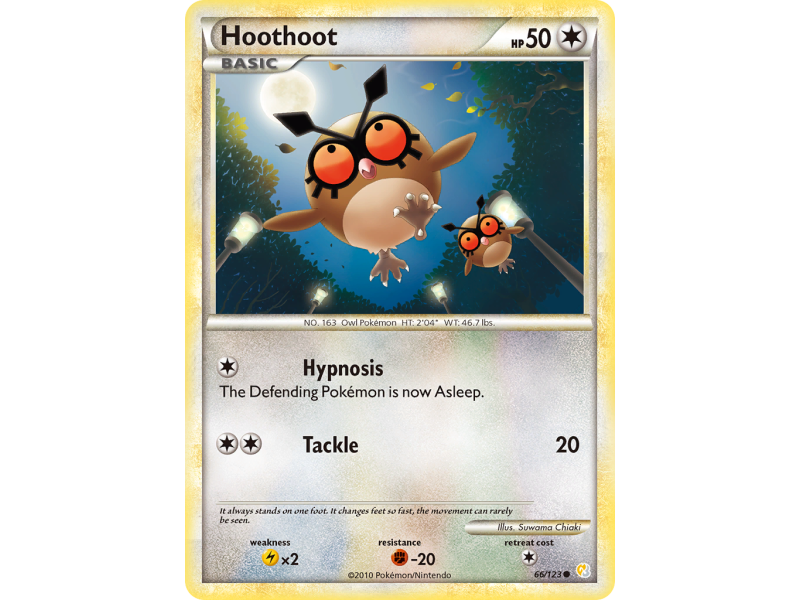 Hoothoot (Reverse Holo)