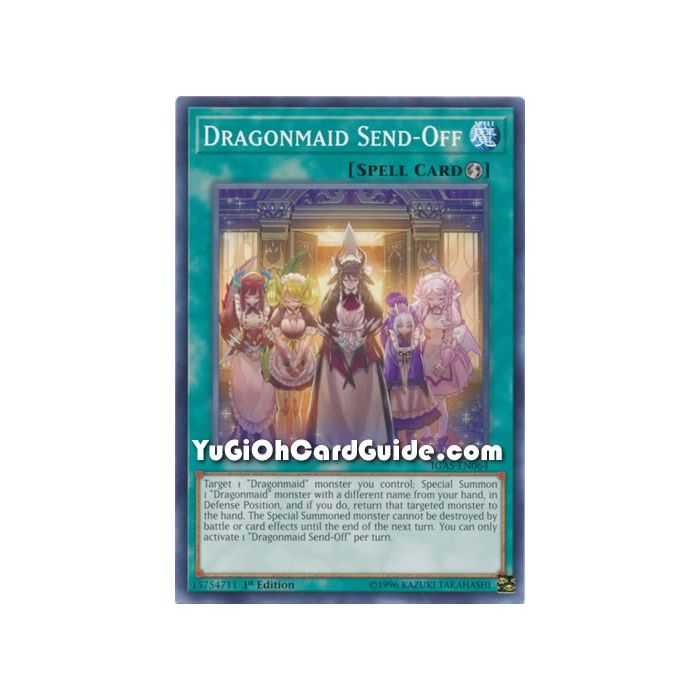 Dragonmaid Send-Off (Common) – Ignition Assault | Carta YUGIOH en México