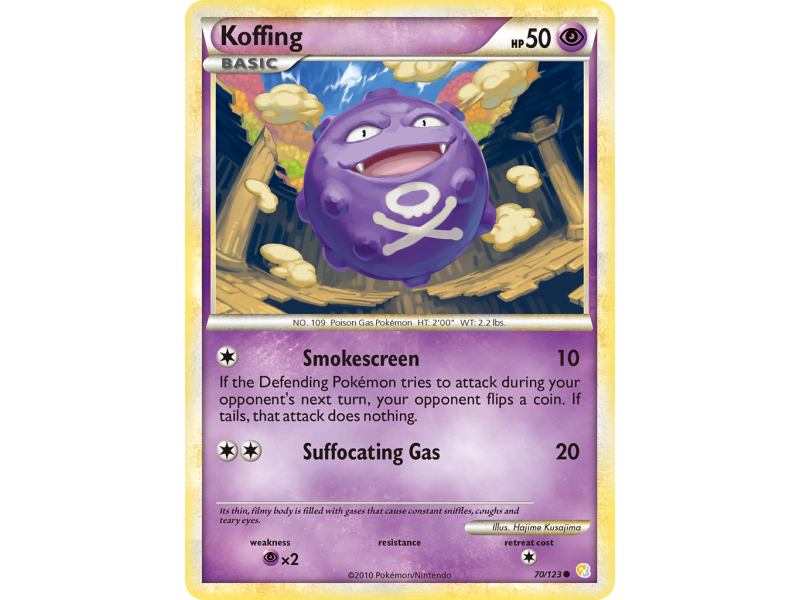 Koffing (Reverse Holo)