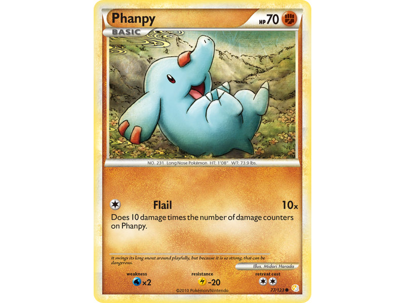 Phanpy (Reverse Holo)