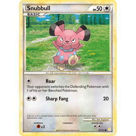 Snubbull (Reverse Holo)