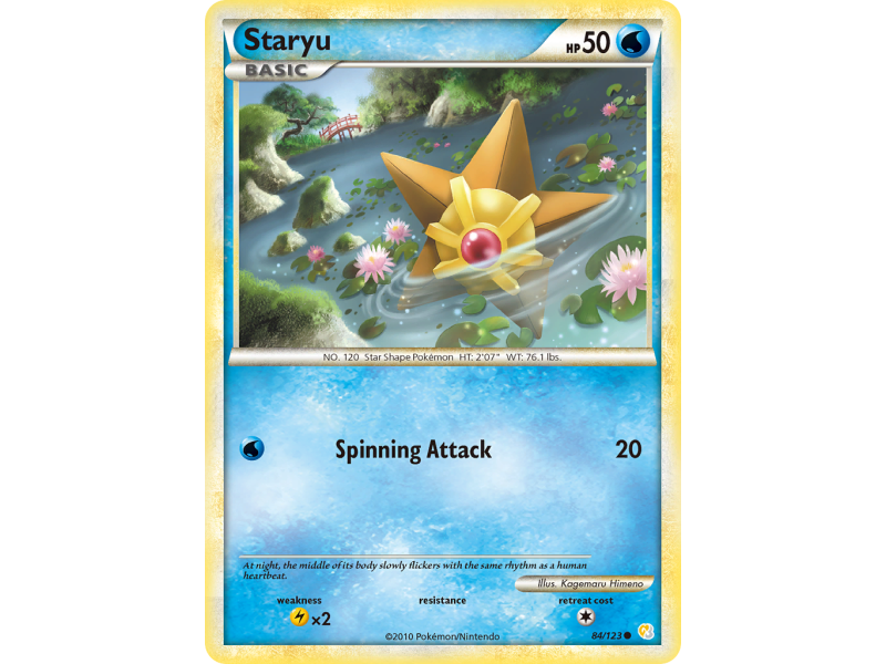 Staryu (Reverse Holo)