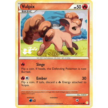 Vulpix (Reverse Holo)