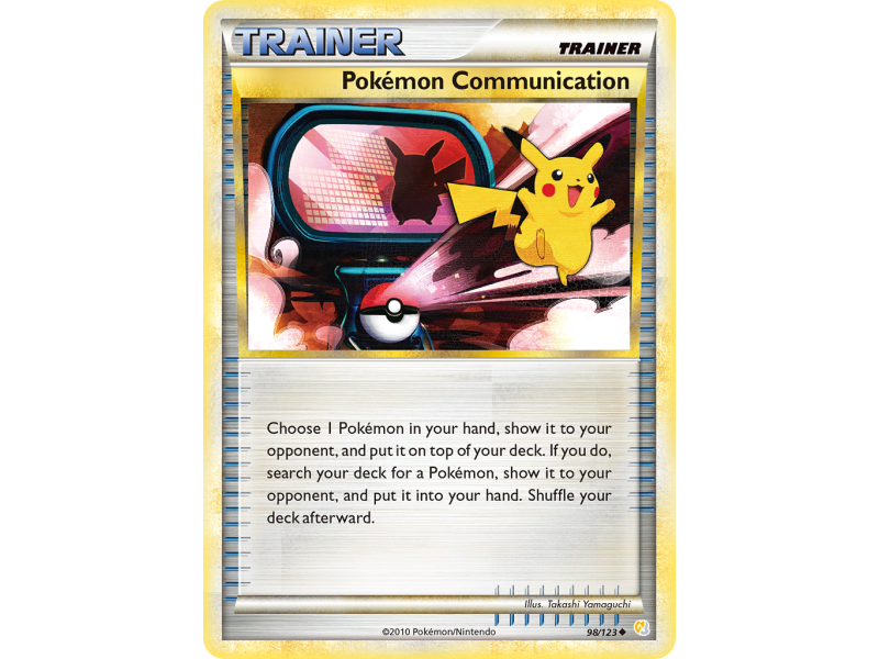 Pokémon Communication (Reverse Holo)