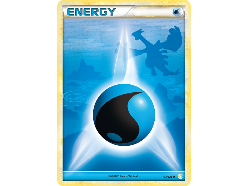Water Energy (Reverse Holo)
