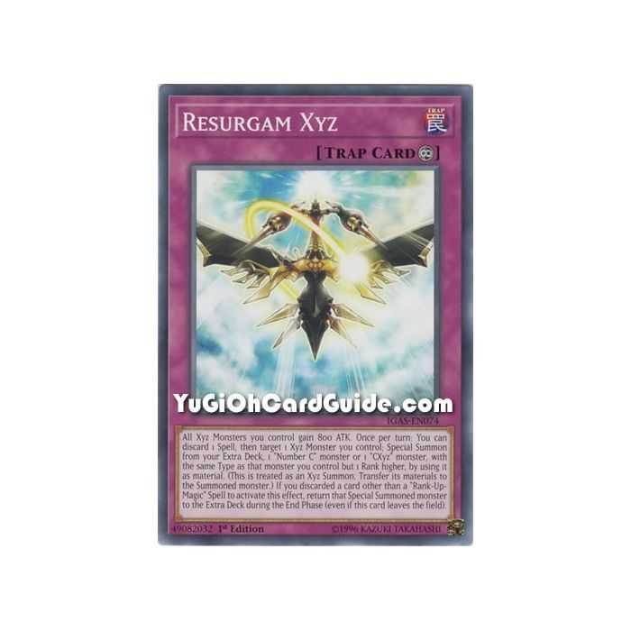 Resurgam Xyz (Common) – Ignition Assault | Carta YUGIOH en México