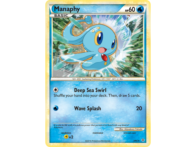 Manaphy (Reverse Holo)