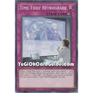 Time Thief Retrograde (Common) – Ignition Assault | Carta YUGIOH en México