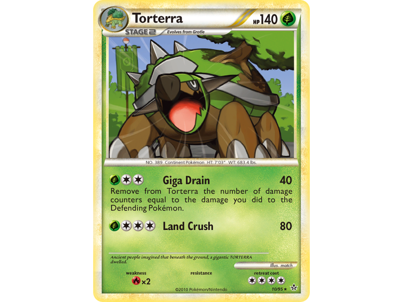 Torterra (Reverse Holo)
