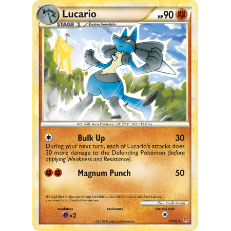 Lucario (Reverse Holo)