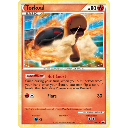 Torkoal (Reverse Holo)