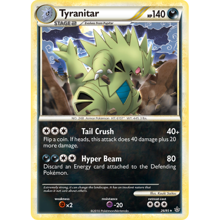 Tyranitar (Reverse Holo)
