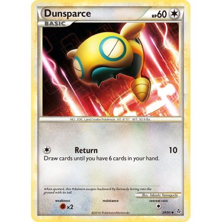 Dunsparce (Reverse Holo)