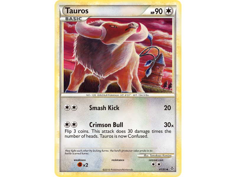 Tauros (Reverse Holo)