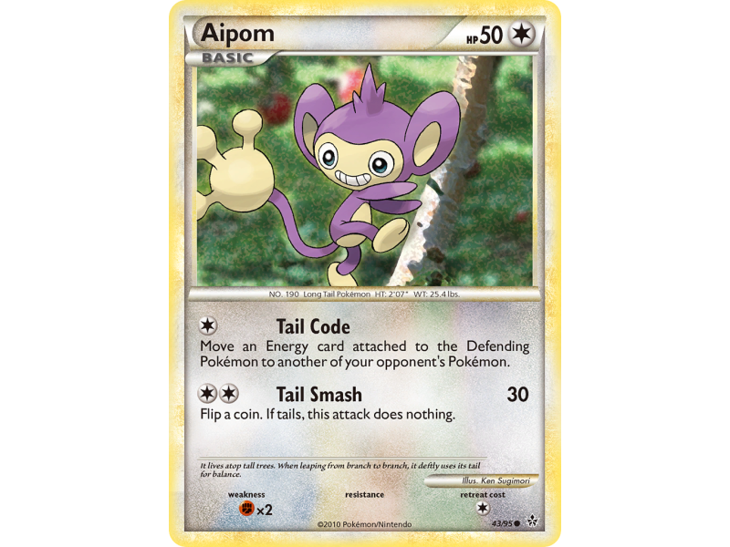 Aipom (Reverse Holo)