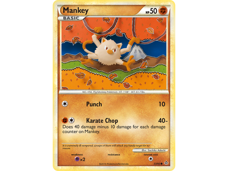 Mankey (Reverse Holo)