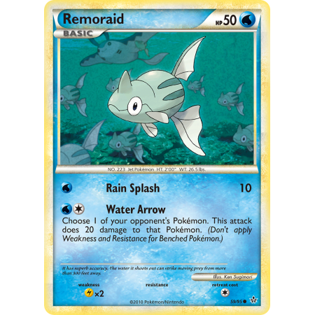 Remoraid (Reverse Holo)
