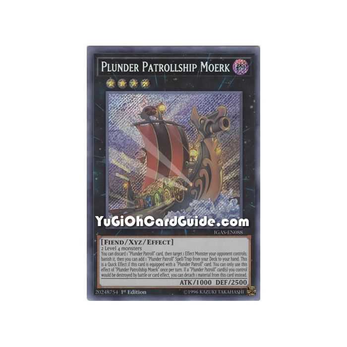 Plunder Patrollship Moerk (Secret Rare) – Ignition Assault | Carta YUGIOH en México