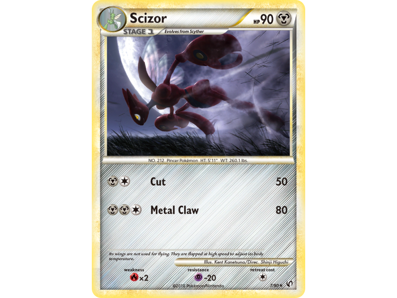 Scizor (Reverse Holo)