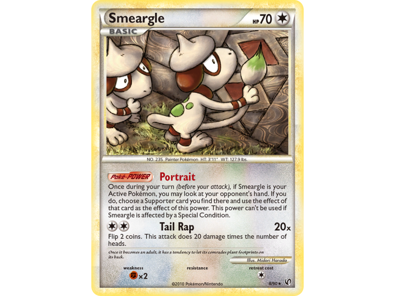 Smeargle (Reverse Holo)