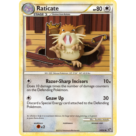 Raticate (Reverse Holo)