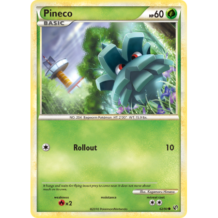 Pineco (Reverse Holo)